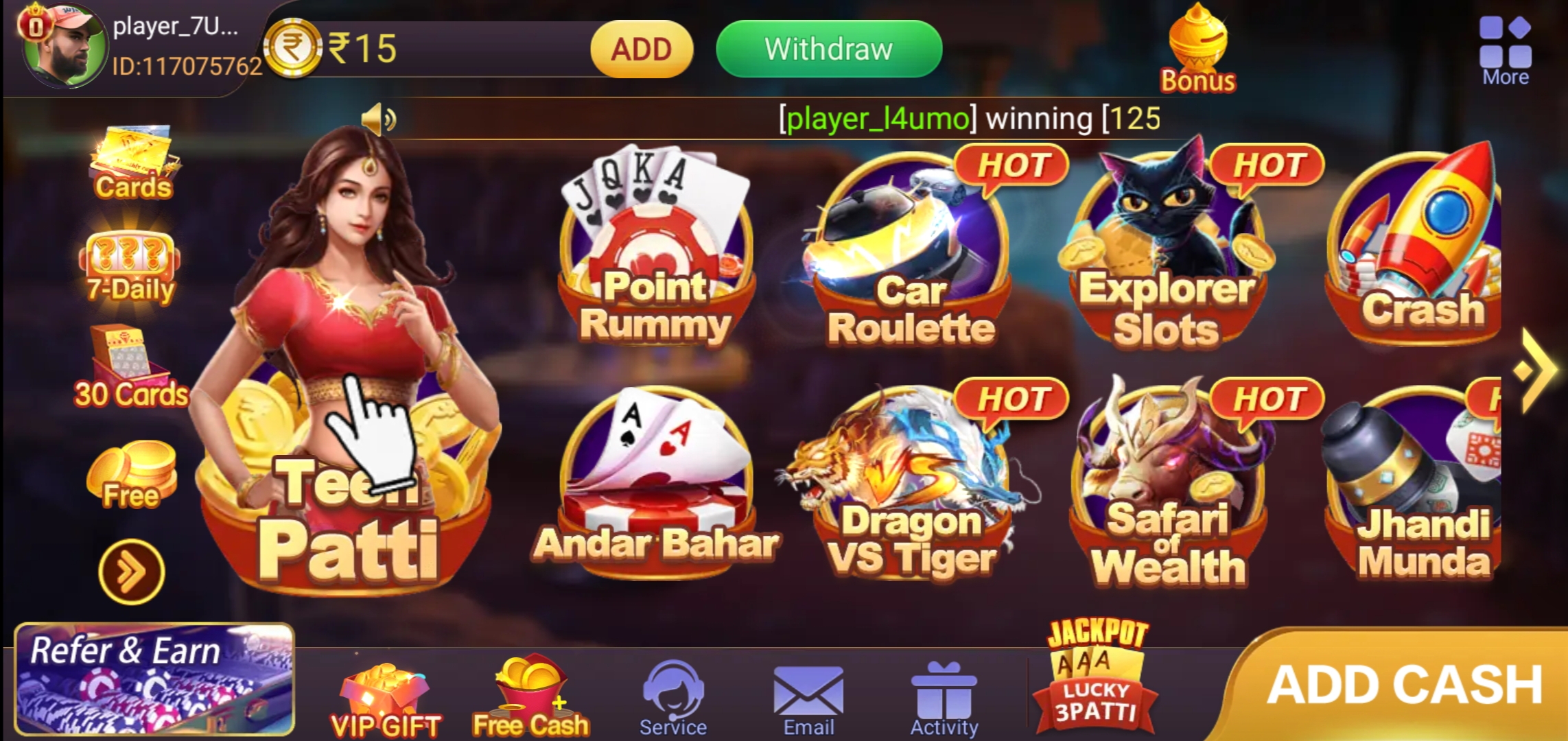 Teen Patti Master game