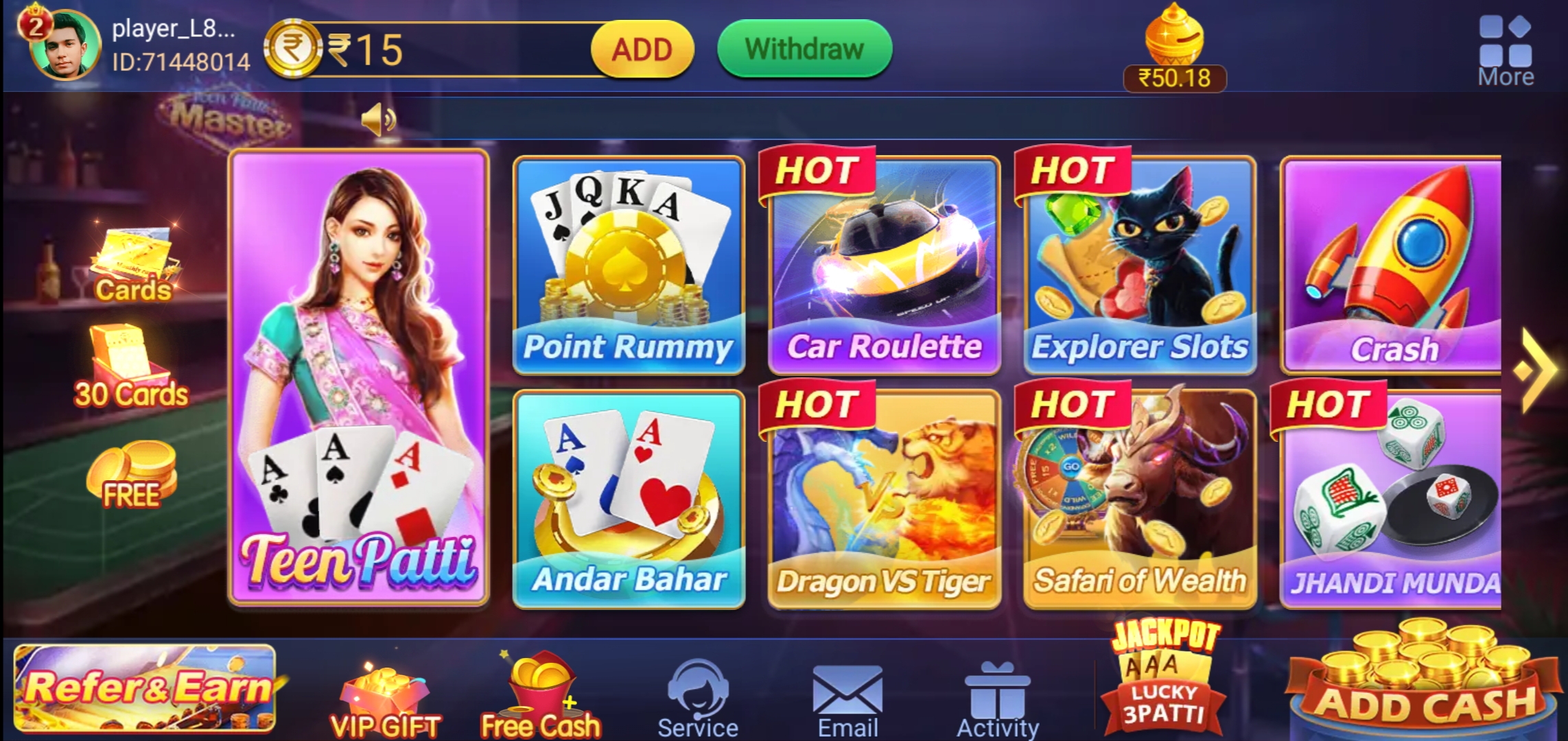 Teen Patti Master Game